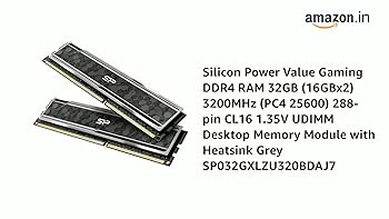 Amazon.in: Buy Silicon Power Value Gaming DDR4 RAM 32GB (16GBx2